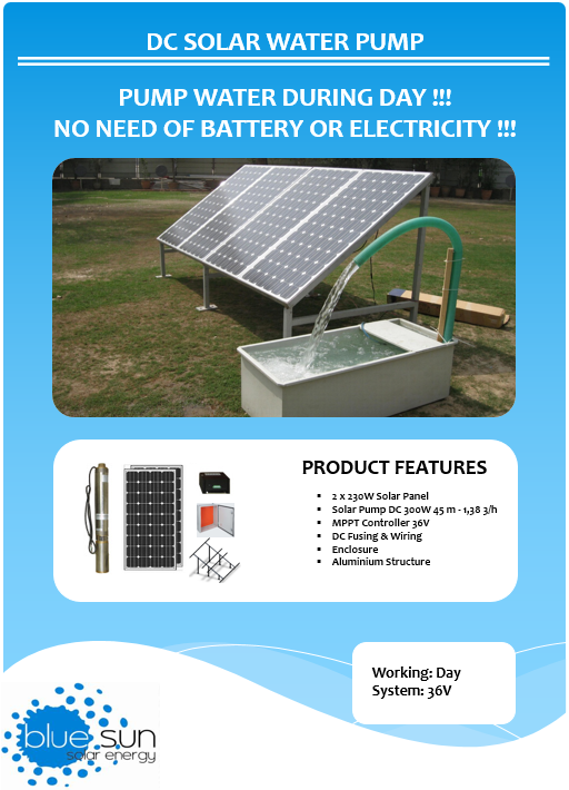 DC Solar Water Pump